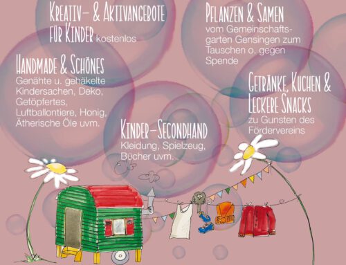 Bunter Pfingstmarkt im Naturkindergarten!